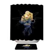 Astronauts Astro Love Shower Curtain